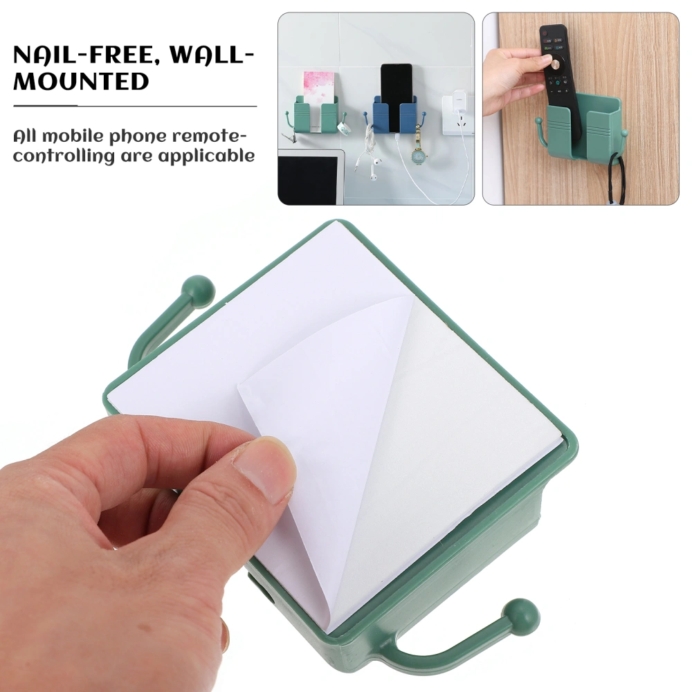 4Pcs Practical Nail-free Racks Wall-Mounted Boxes Wall Hanging Storage Boxes