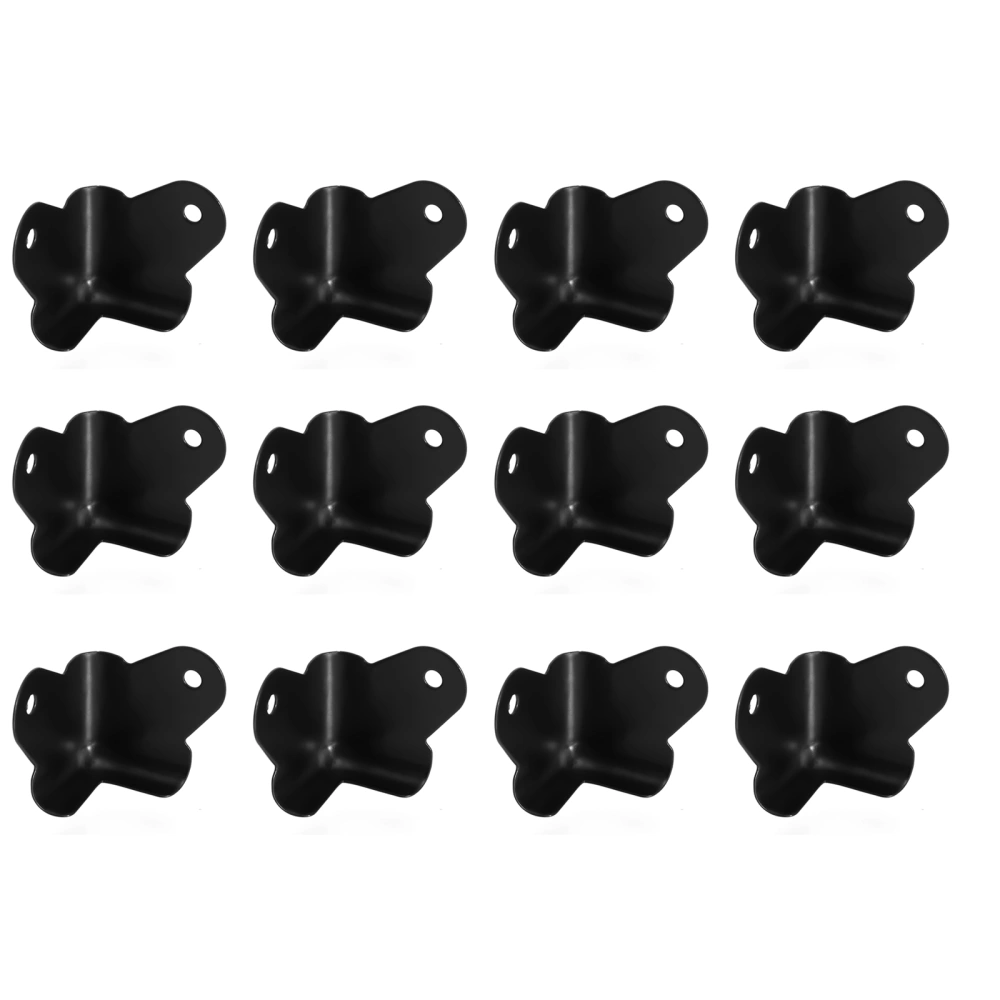 24pcs Speaker Iron Corner Protectors Practical Speaker Corner Protective Covers