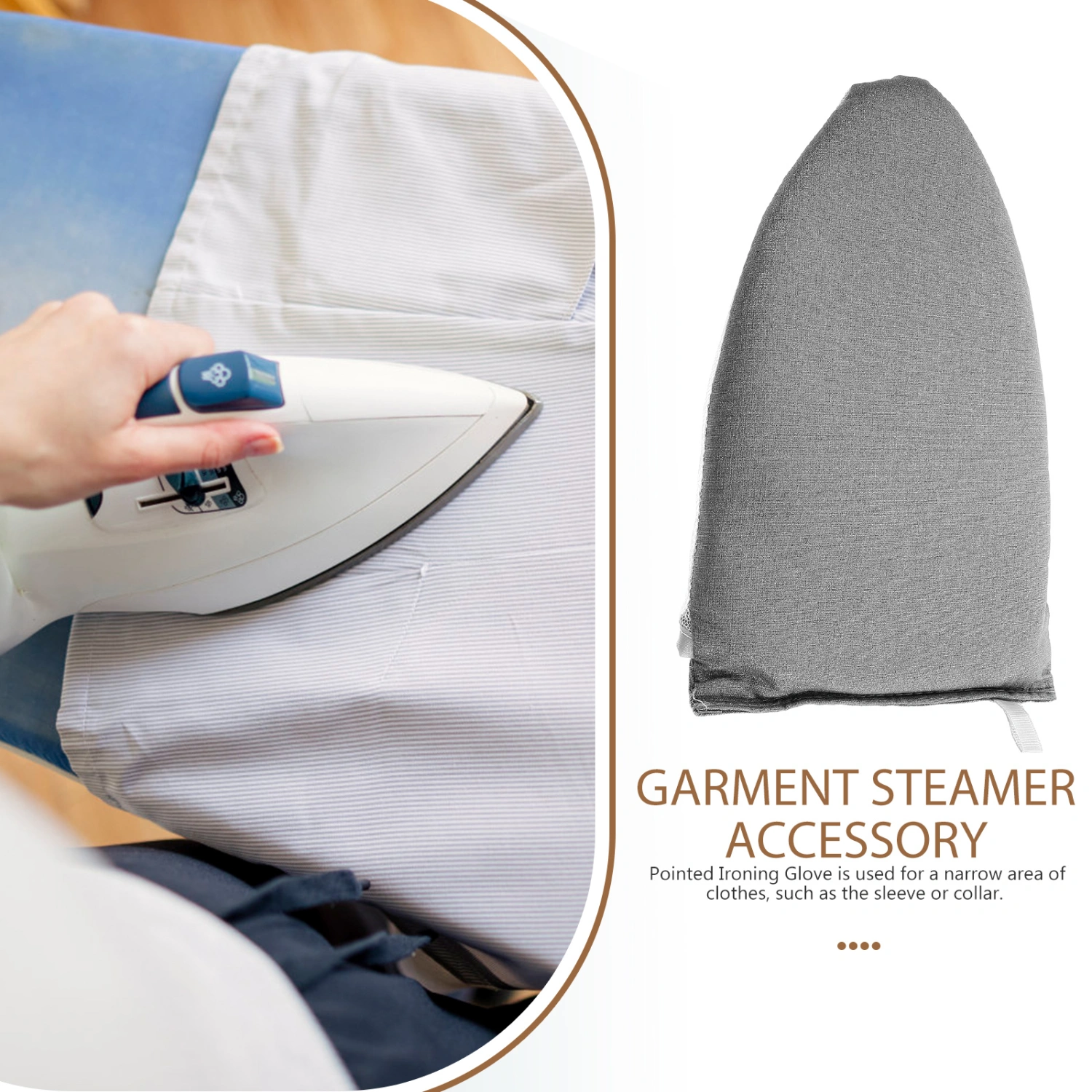 Garment Steamer Ironing Glove Household Garment Steamer Mitt Garment Steamer Accessory