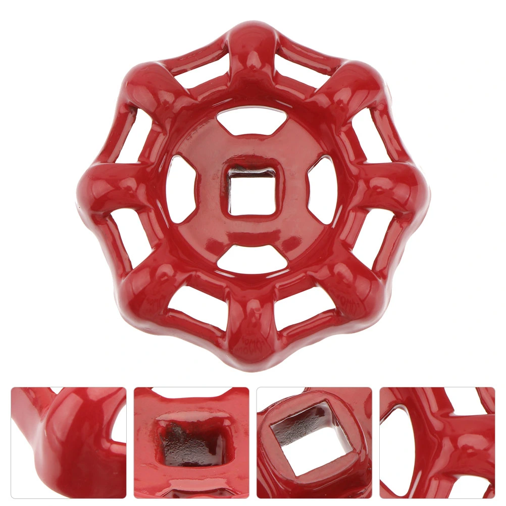 1pc Cast Iron Handle Ball Hand Wheel Shutoff Handles for Water Pipe Tube