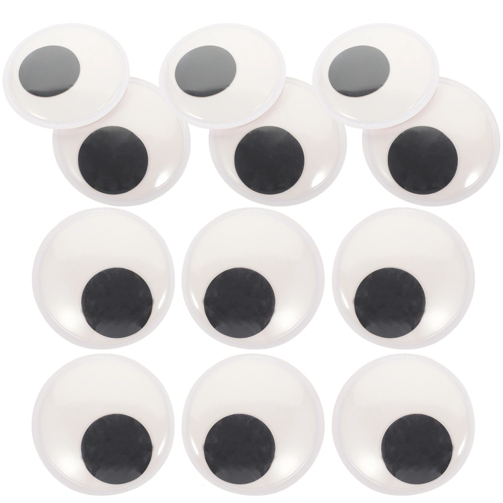 16Pcs Giant Wiggle Eyes Self Adhesive Wiggle Eyes DIY Art Crafts Christmas Party Decorations