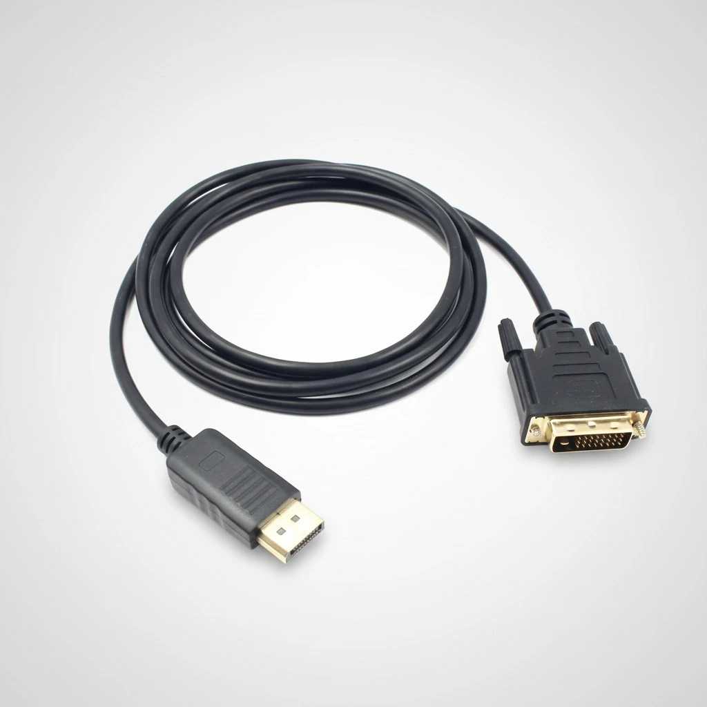 6 Feet Gold Plated DP DisplayPort to VGA Cable Standard DP to VGA Cable for TV Laptop Projector