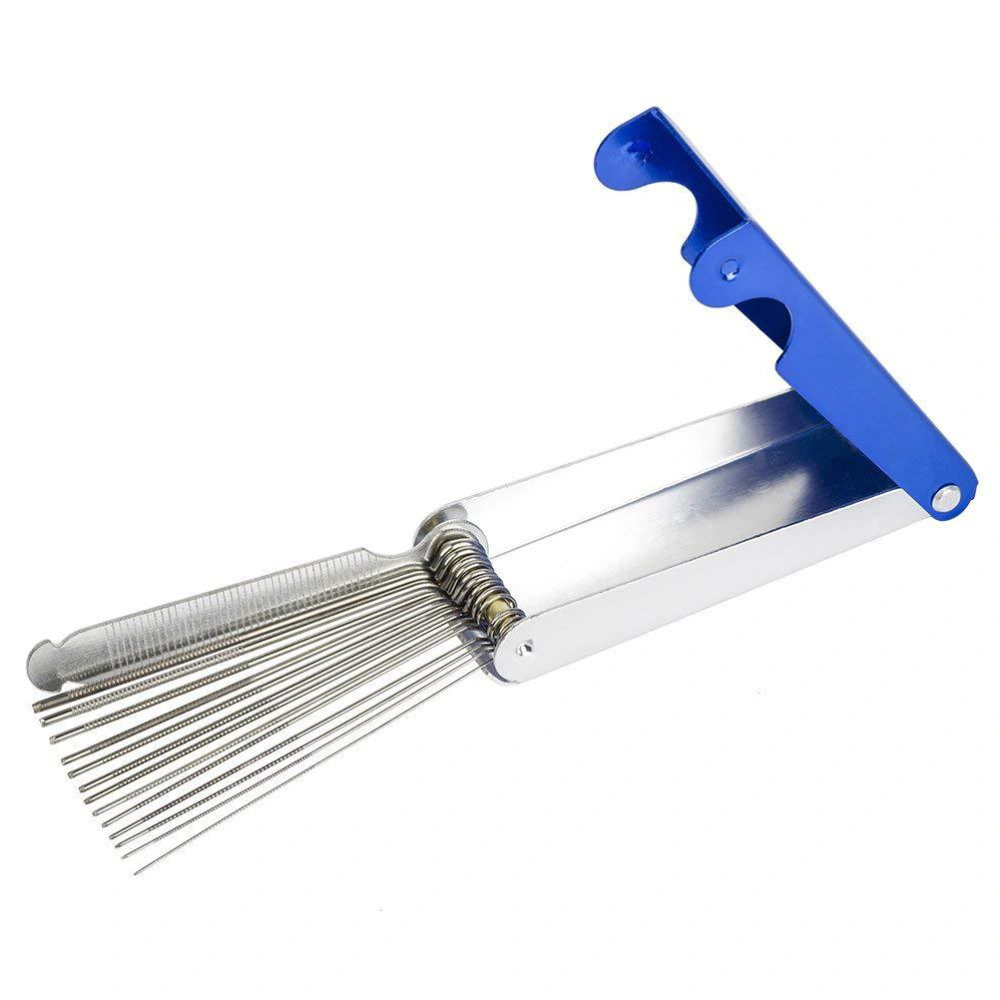 Stainless Steel Carburetor Cleaning Tool Cleaning Needle Kit for Car Motorcycle