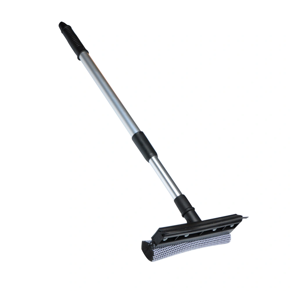 Multipurpose Glass Cleaning Squeegee Dual-side Window Squeegee with Telescopic Handle