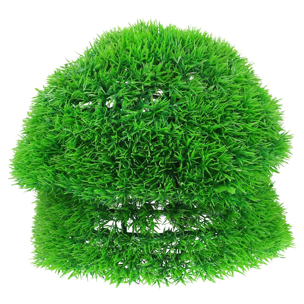 1Pc Plastic Plant Topiary Ball Artificial Grass Plant Ball Pine Needle Ball Home Decor