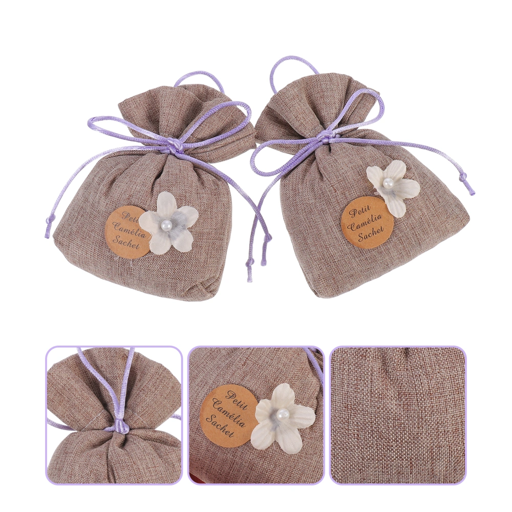 2pcs Fragrances Natural Hanging Spice Wardrobe Aromatherapy Bag Air Freshener