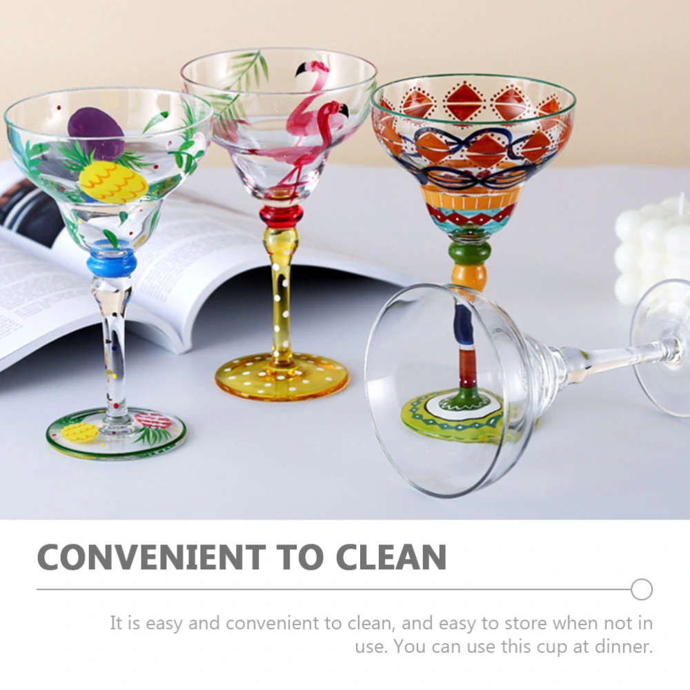 Delicate Cocktail Glass Multi-function Wine Glass Household Goblet Glass Party Accessory