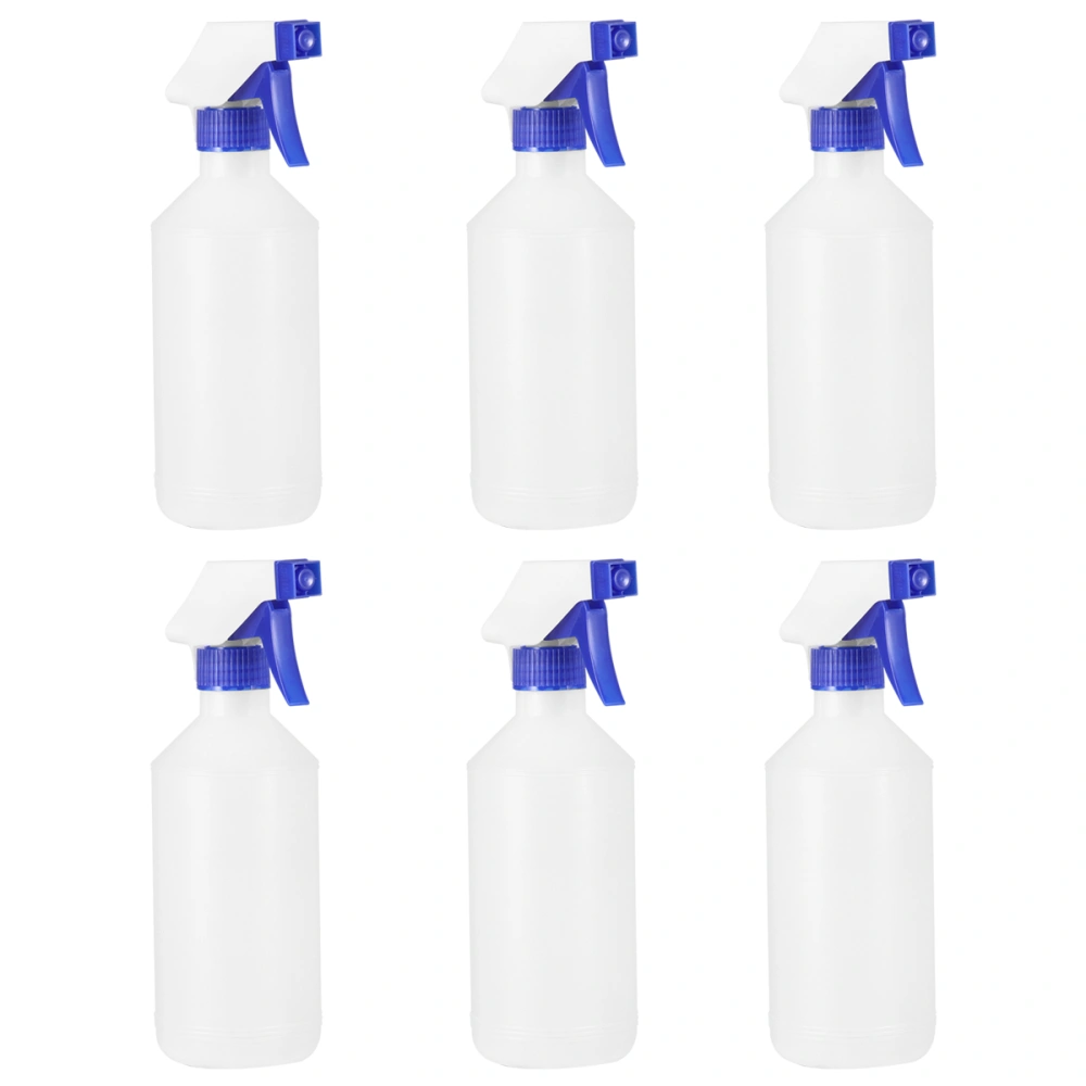 6Pcs 500ml Sterilizing Spray Bottle Portable Hairdressing Sprayer Multi-function Water Spray Container Household Gardening Art Spraying Bottle for Home Store Use Golden (Blue)