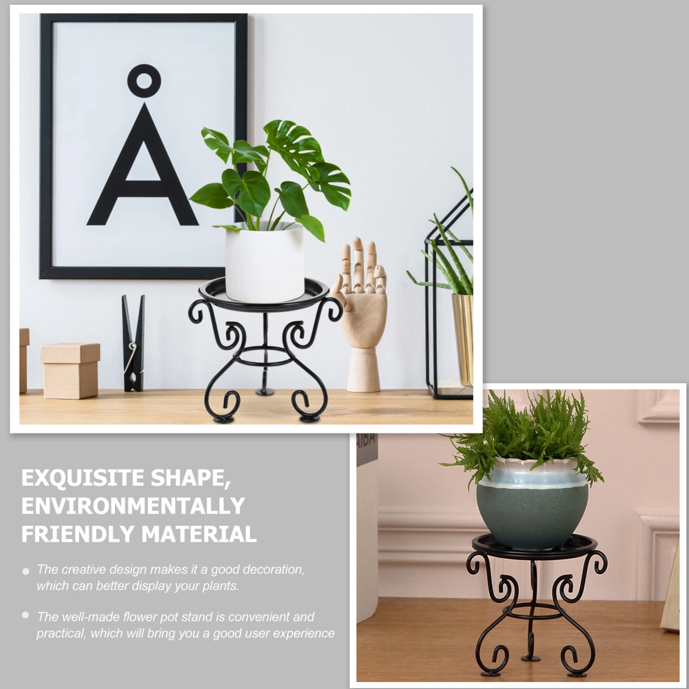 Iron Plant Stand Flowerpot Stand Flowerpot Support Flowerpot Holder Plant Holder