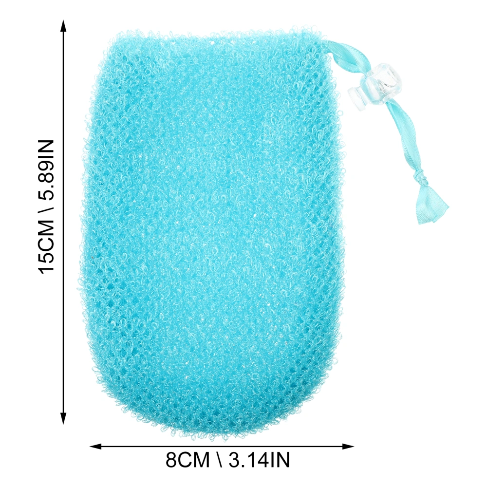 1pc Durable Bath Soap Pouch Bathing Mesh Bag for Women and Men (Random Color)