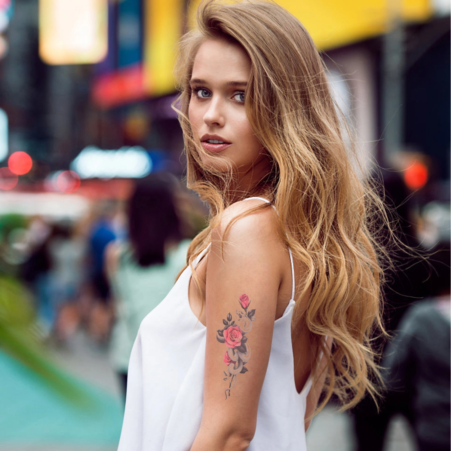 10 Sheets Tattoos Sticker Waterproof Tattoos Decal Temporary Tattoos Sticker