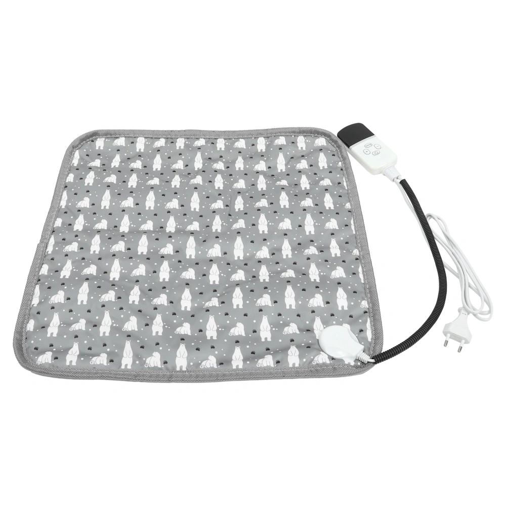 1Pc Pet Heating Pad Electric Heated Blanket Small Dog Heating Mat Pet Supply (EU Plug)