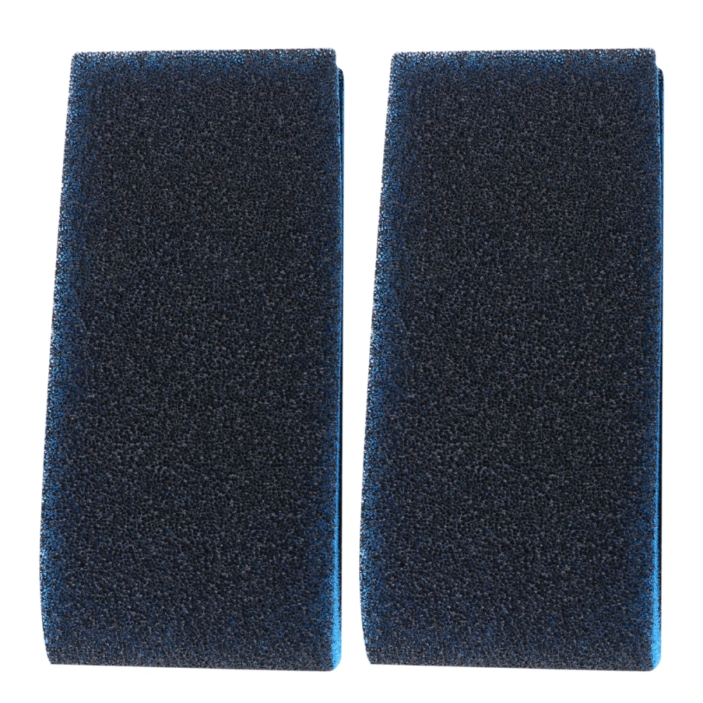 2pcs Biochemical Polyether Filter Sponge Aquarium Prefilter Media Filter Pad for Aquarium Fish Tanks (50x11x2cm)