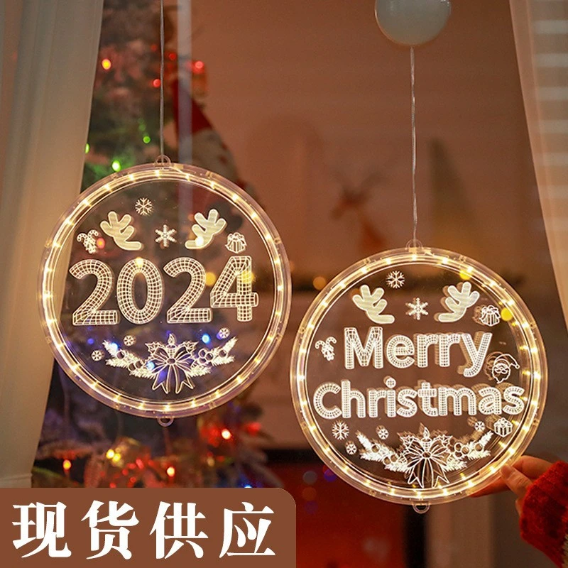 Window String Light Xmas Tree String Light Decoration Festival Light Indoor Decor