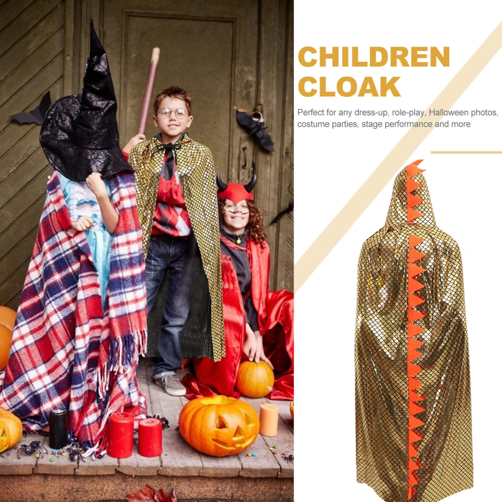 1Set Exquisite Children Cloak Halloween Costume Cloak Costume Set for Kids