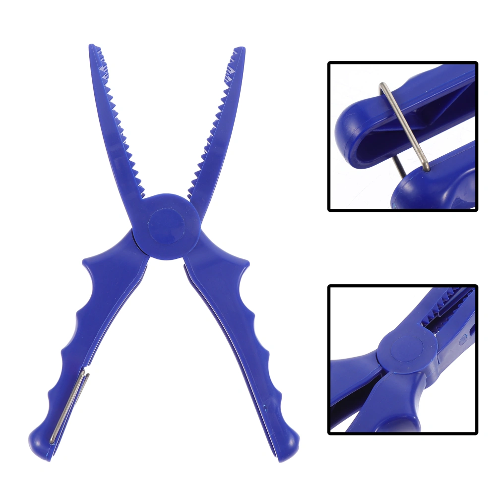 Multifunction Fishing Clip Fish Controller Outdoor Fishing Tool (Blue)