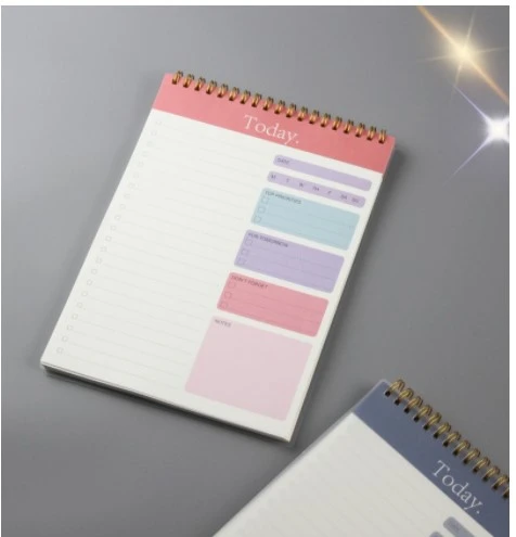 3Pcs Portable Planner Notepad Daily Planner Students Memo Notepad To Do List Planner Notepad