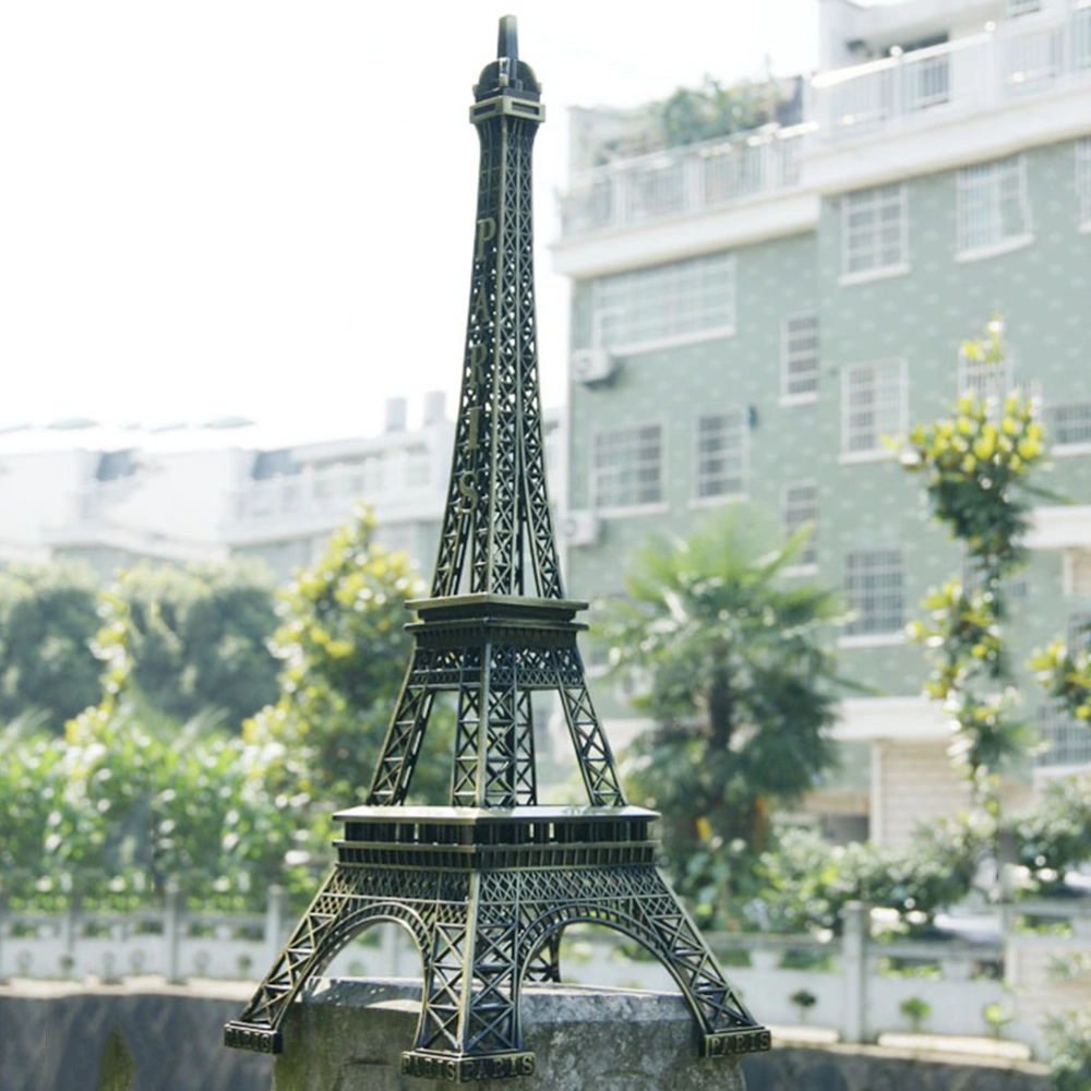 80MM 100MM 130MM 150MM 180MM Paris Eiffel Tower Iron Model Ornaments Metal Statue Art Crafts Travel Souvenirs Home Decor for Friends Family