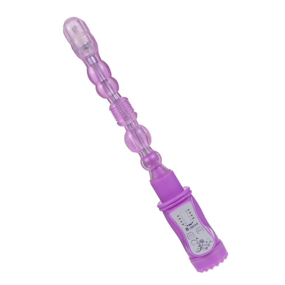 Free Deformation Anal Plug with Beads Plastic Adult Massager Sex Toy