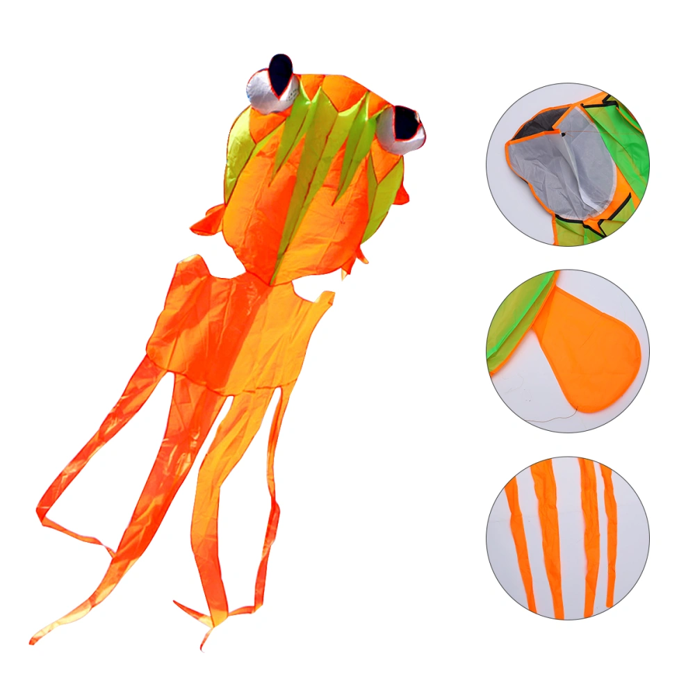 Goldfish Kite Fun Animal Kite Single Line Kite Outdoor Sports Flying Tools Children Gift Adult Kite (Colorful)