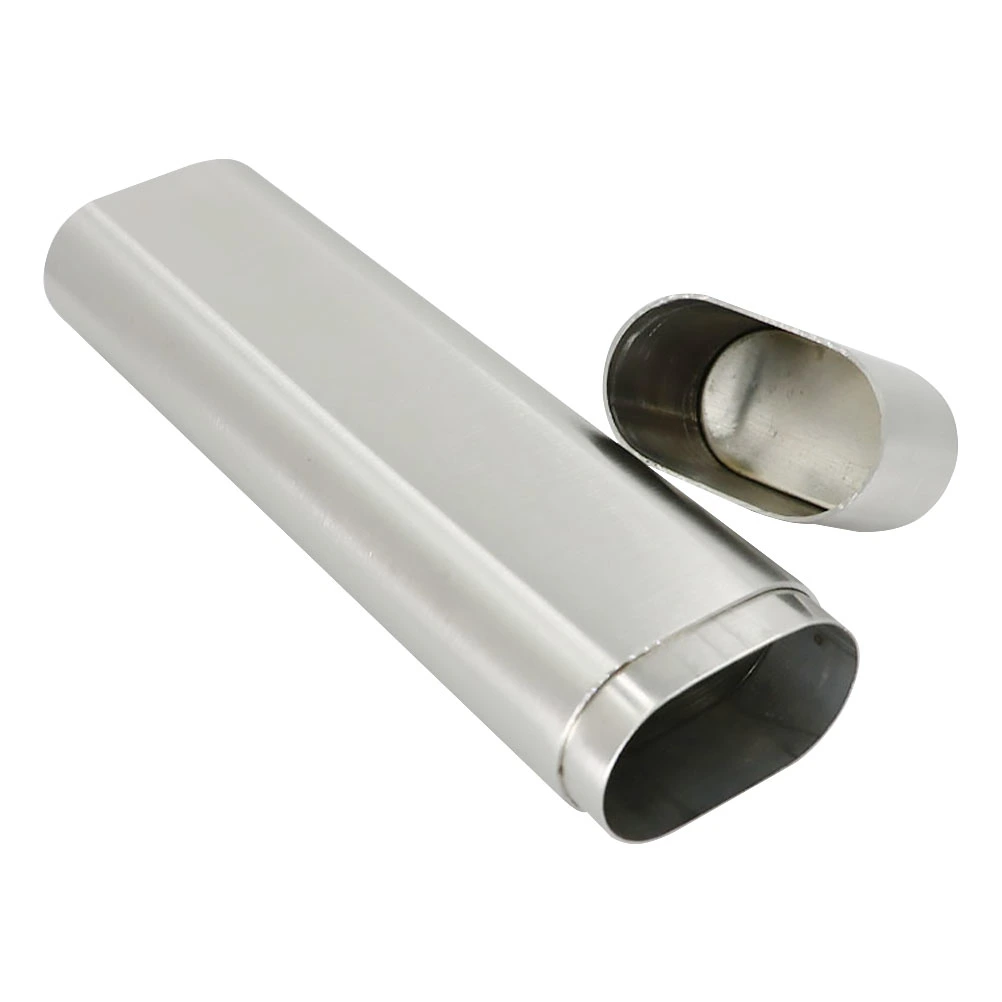 Thickened Cigar Box Stainless Stainless Steel Cigar Case Cigar Container