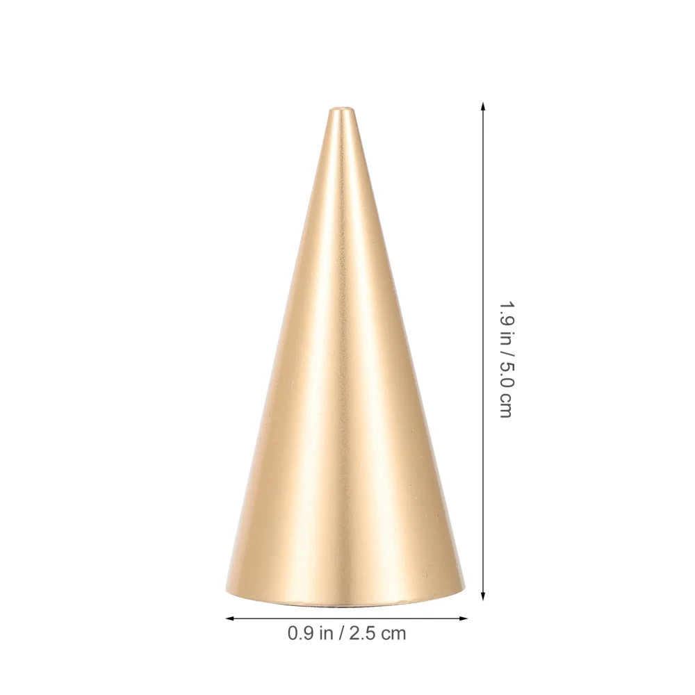 Ring Holder Cone Tower Shape Ring Holder Single Ring Cone Stand for Shop