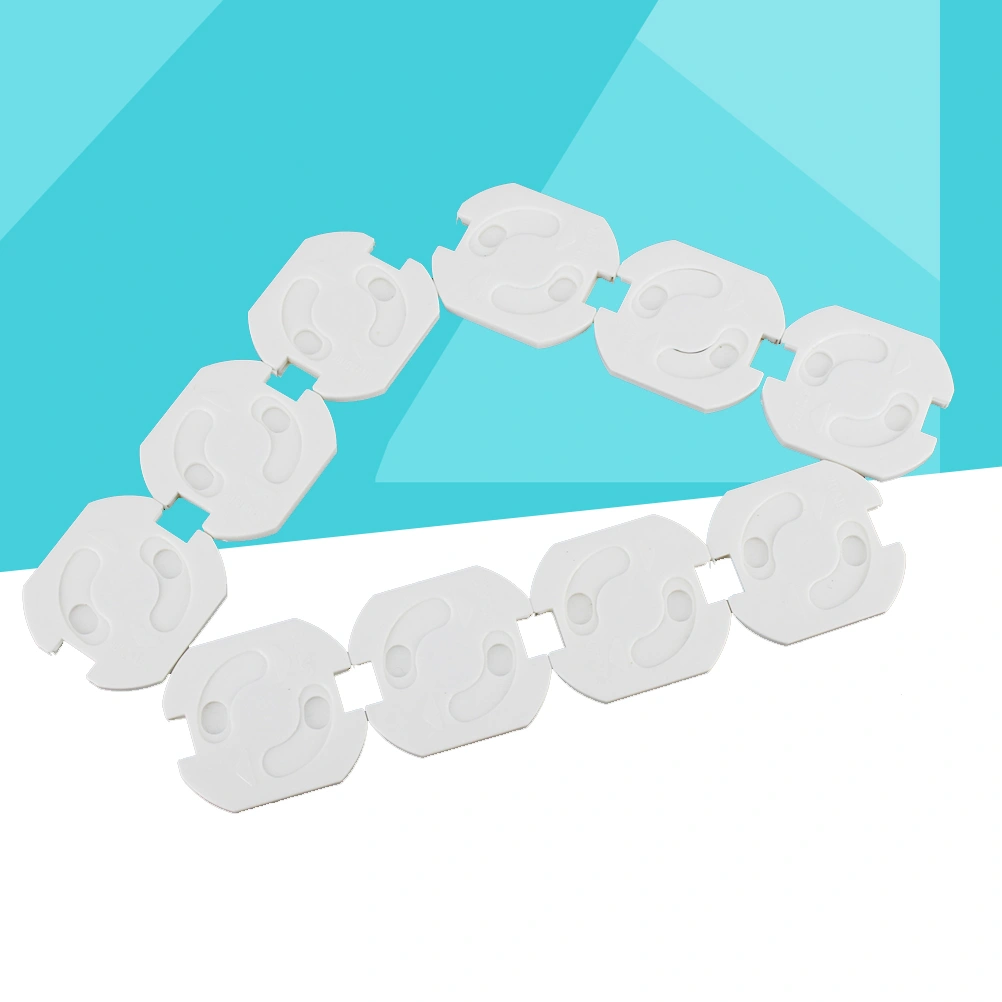 10pcs Child Safety Outlet Covers Electric Socket Cover Socket Protector