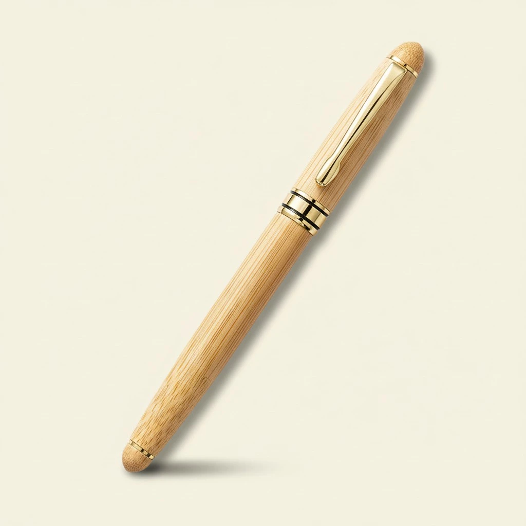 Retro Fountain Pen Wooden Business Fountain Pen Smooth Writing Fountain Pen