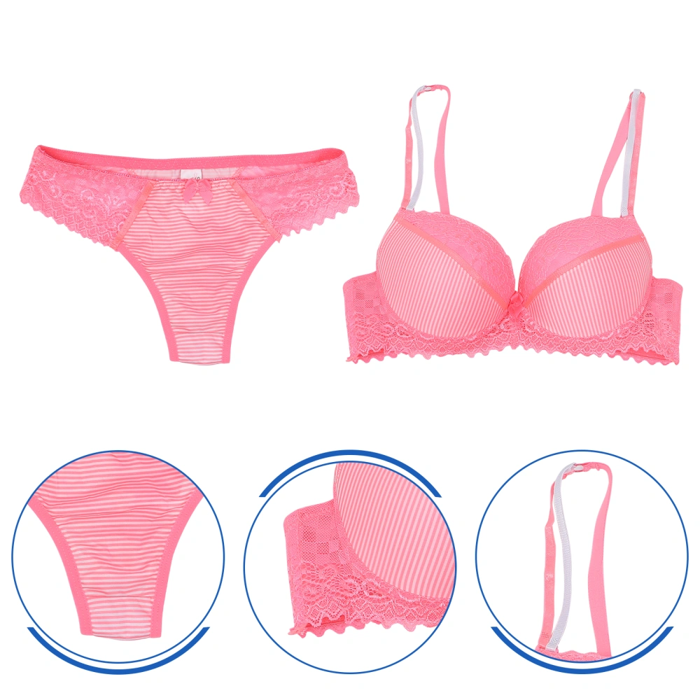 1 Set Women Sexy Underwear Elegant Lady Bra And Panty Set Lace Women-lingerie