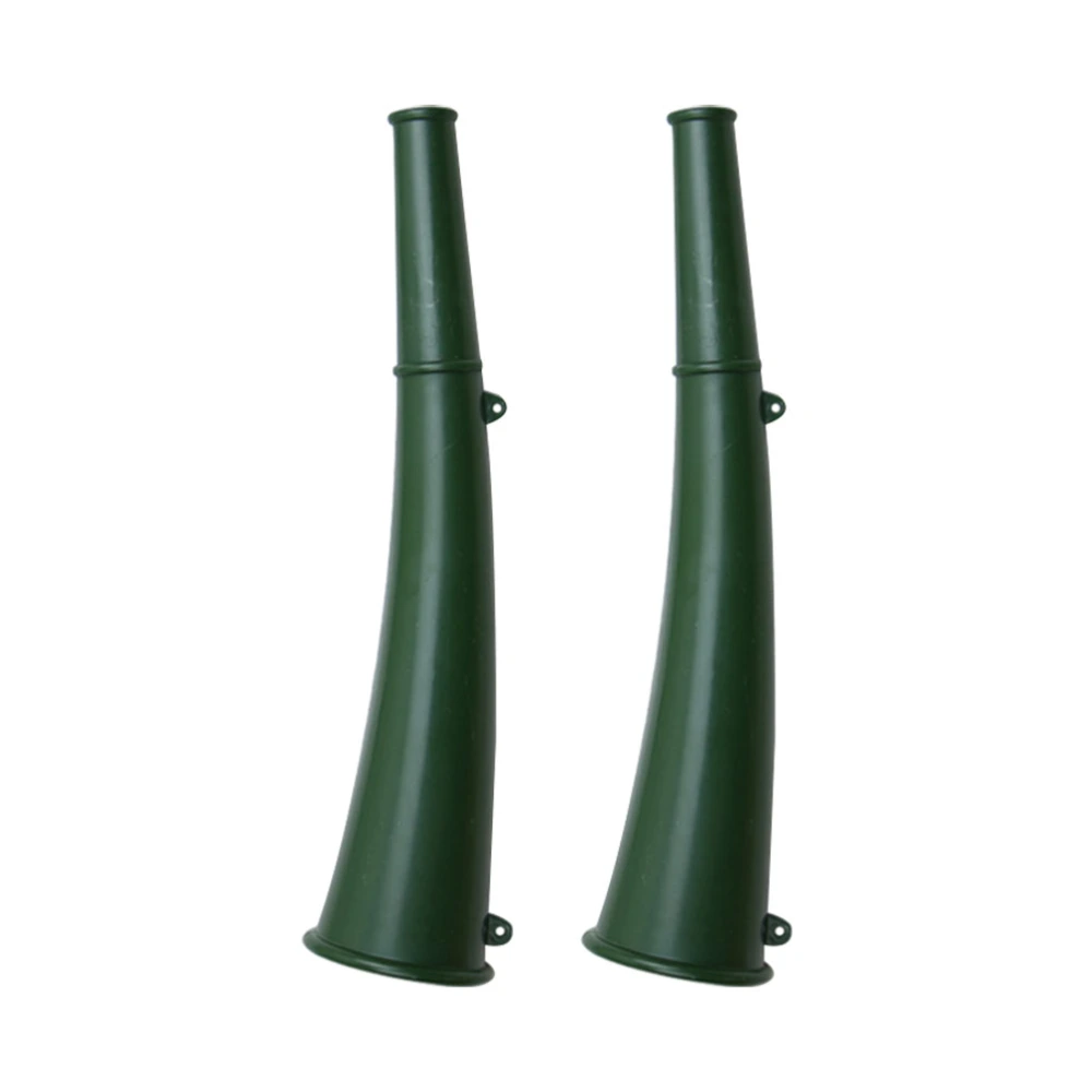 2pcs Outdoor Military Green Signal Horn Portable Signal Horn for Training