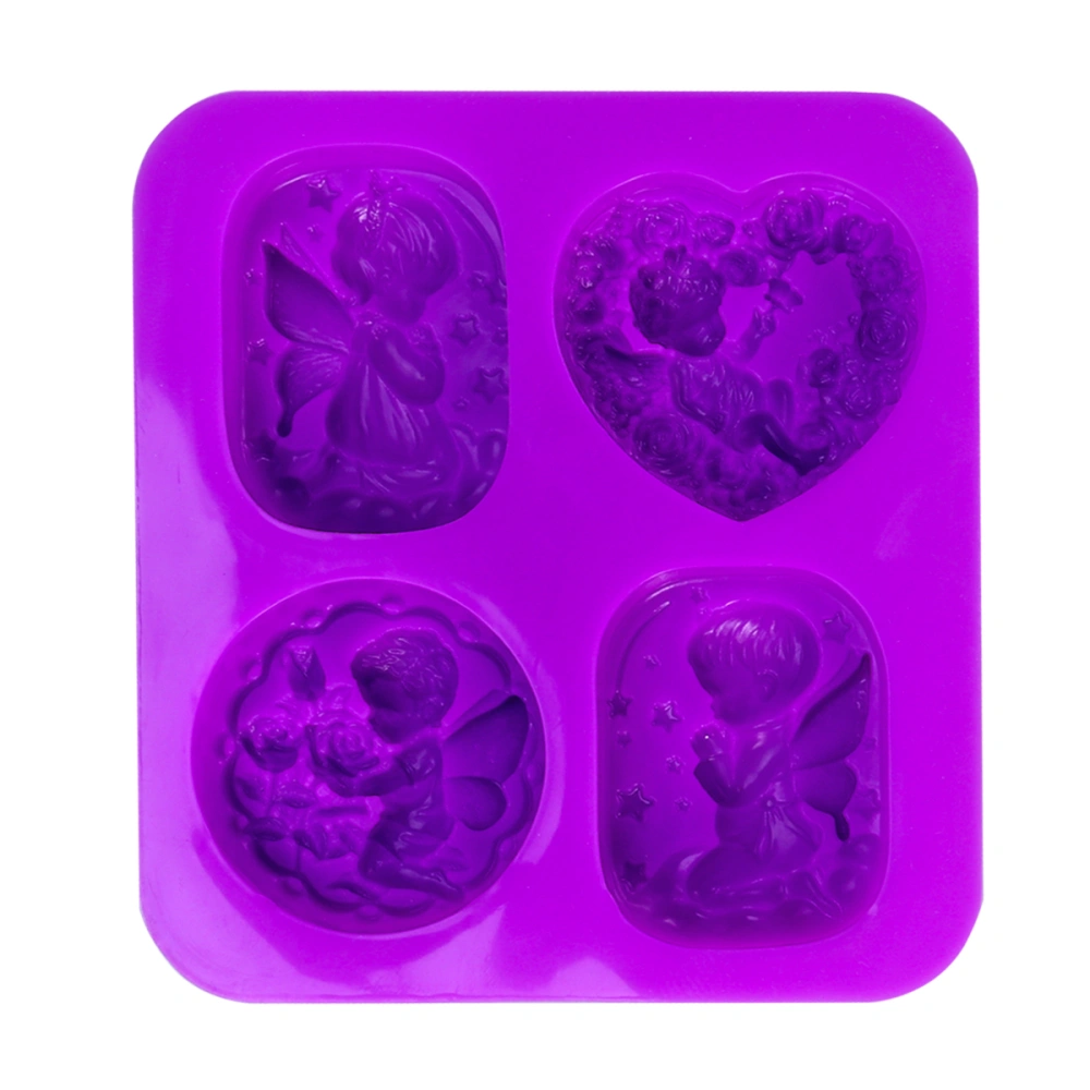 Lovely Angel Baby Silicone Mold Cake Decorating Tools Bakeware Candy Cupcake Dessert Chocolate Fondant Mould