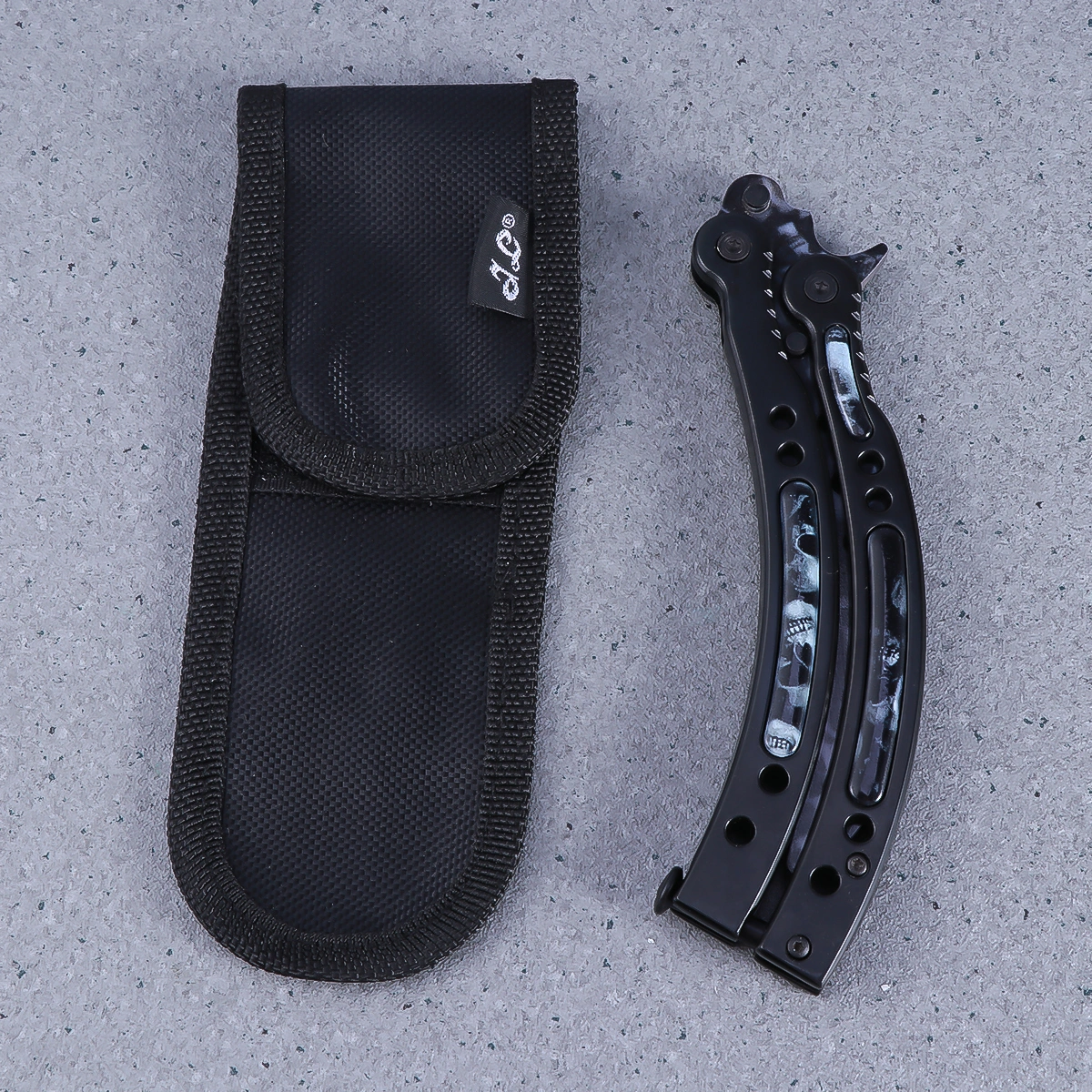 Stainless Steel Cutter Trainer Blunt Practice Balisong Dull Pocket Training Tool Balisong Trainer
