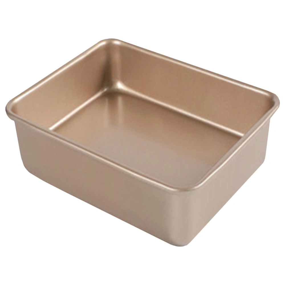 1pc Square Baking Pan Non-stick Bread Plate Practical Kitchen Cake Pan