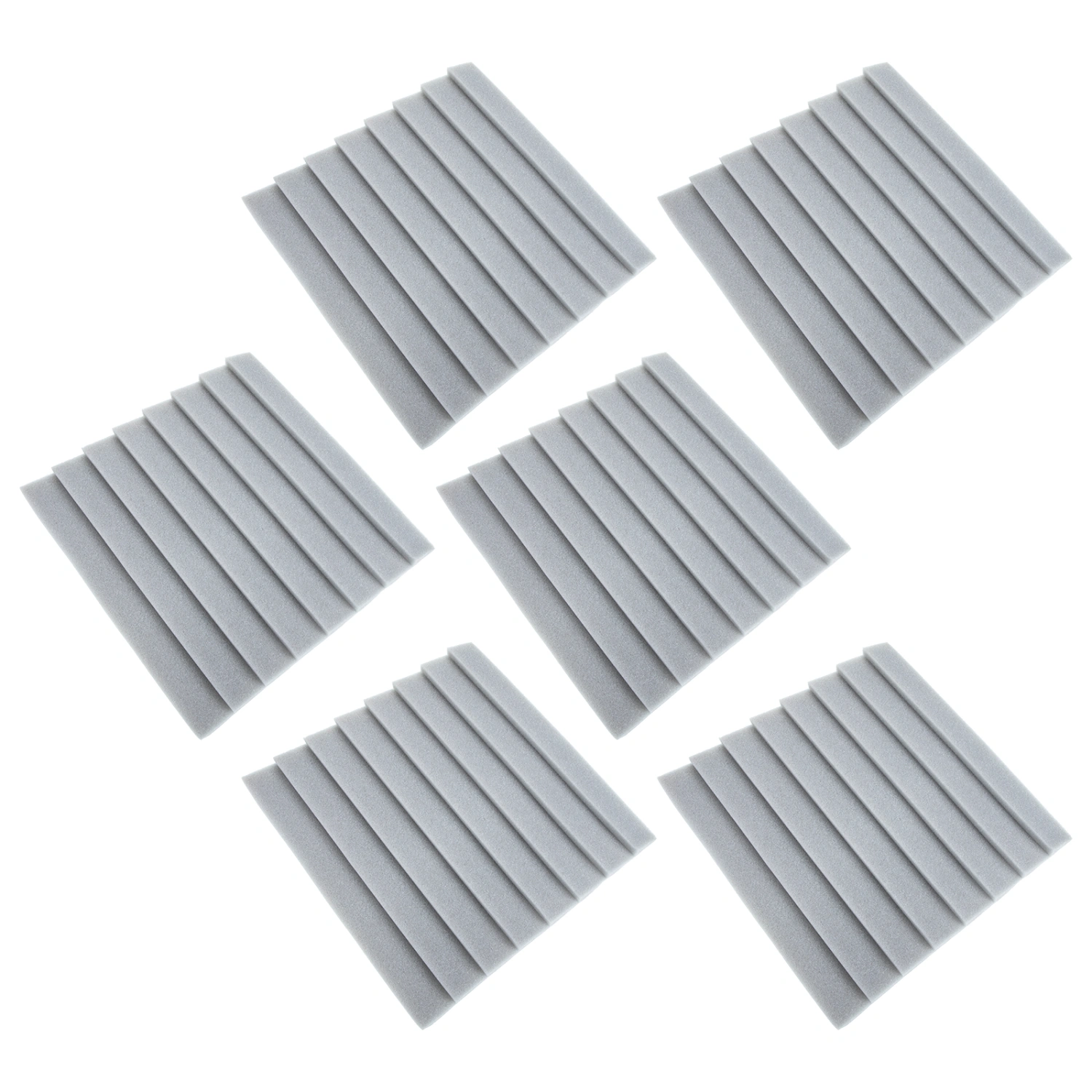 6pcs Sound Insulation Boards Noise Reduction Boards Panels for Recording Studio