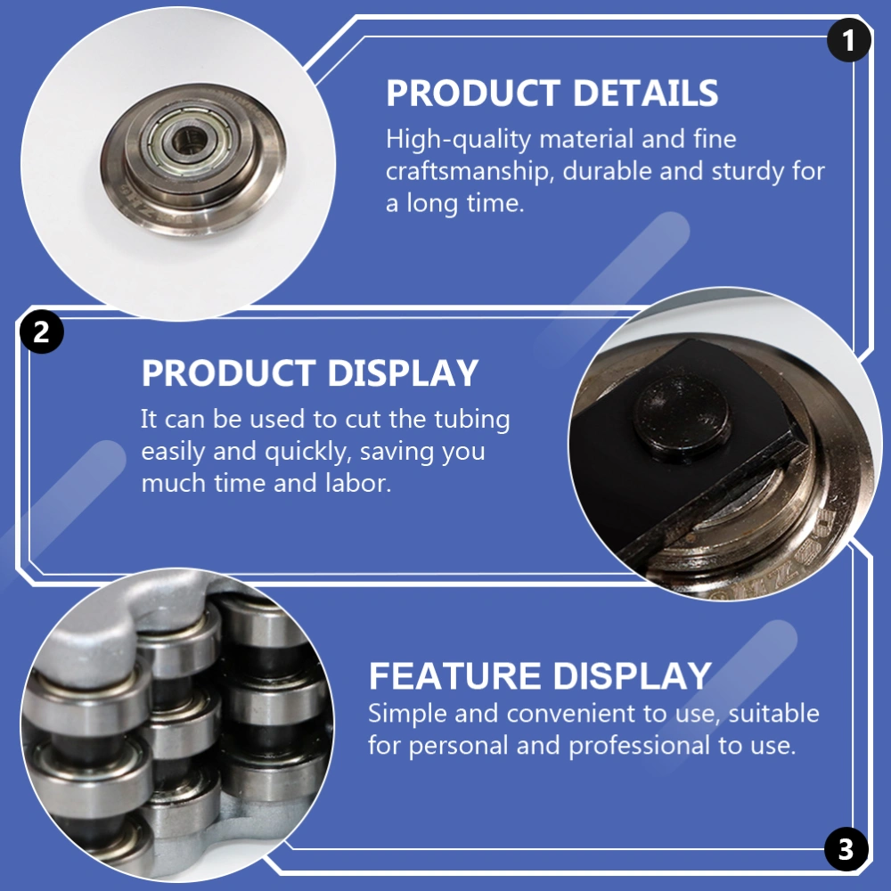 1Pc Tubing Cutter Alloy Steel Tube Cutter PVC Tube Cutting Tool Device