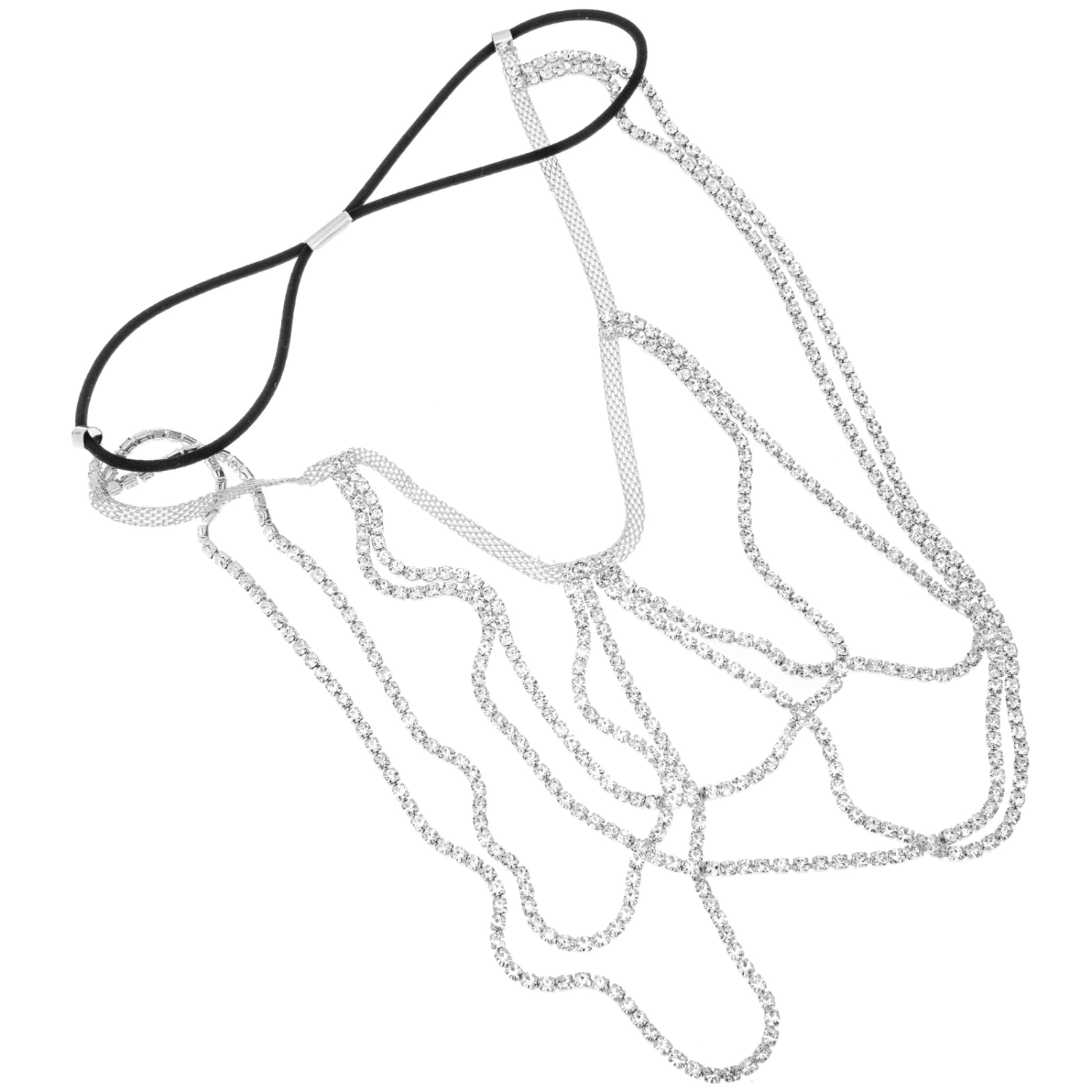 Rhinestone Thigh Chain Multi-layer Leg Chain Fashion Leg Chain for Women