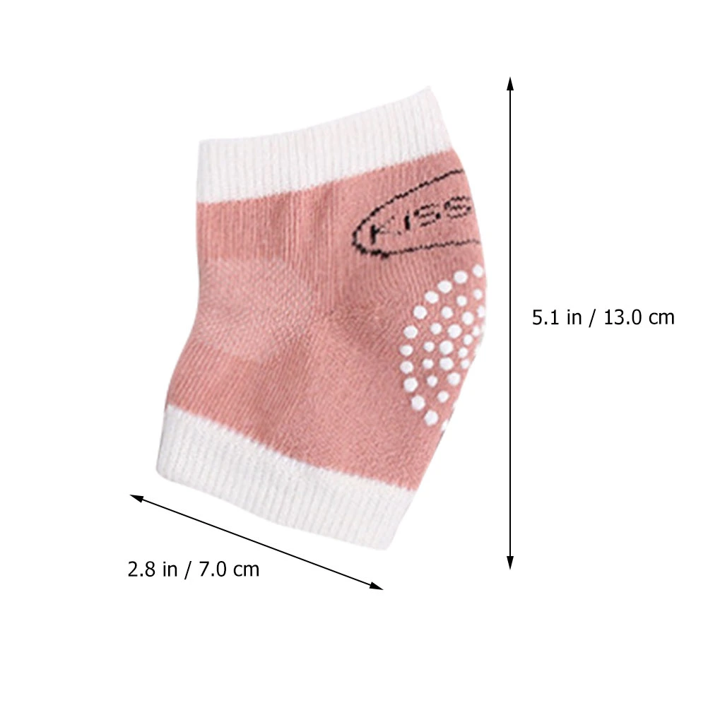 3 Pairs Kids Knees Protector Cotton Elastic Kneepads Non-slip Child Kneecap