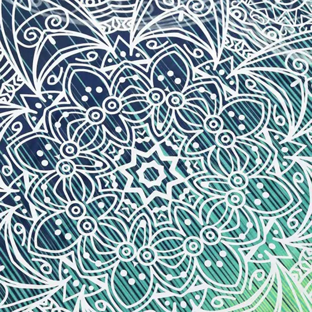 Indian Style Tapestry Wall Hanging Floral Tapestry Ethnic Decorative Fabric Tapestry for Dormitory and Home 200x150cm