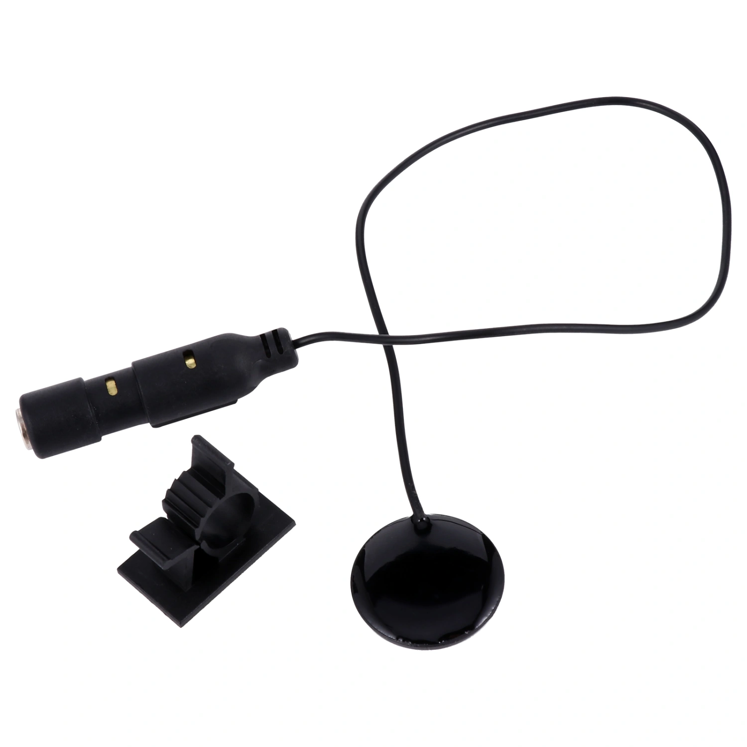 Ukulele Transducer Acoustic Guitar Violin Pickup Instrument Accessories (Black)