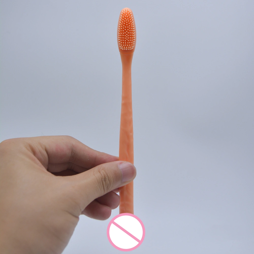 2pcs Funny Penis Willy Shaped Boobie Toothbrush for Bachelorette Bridal Shower Girls Night Out Party Favors Accessories