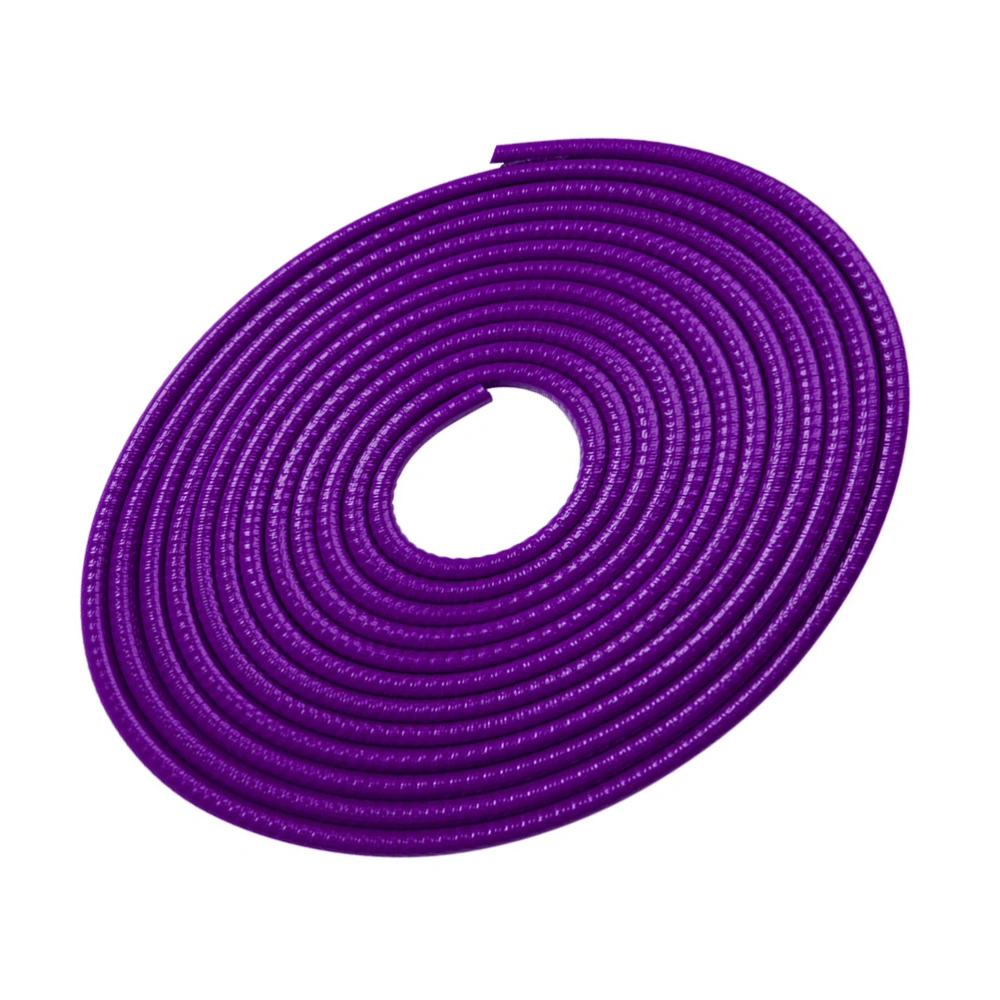 Car Door Guards Trim Rubber Seal Protection Car Seal Strips (Purple)