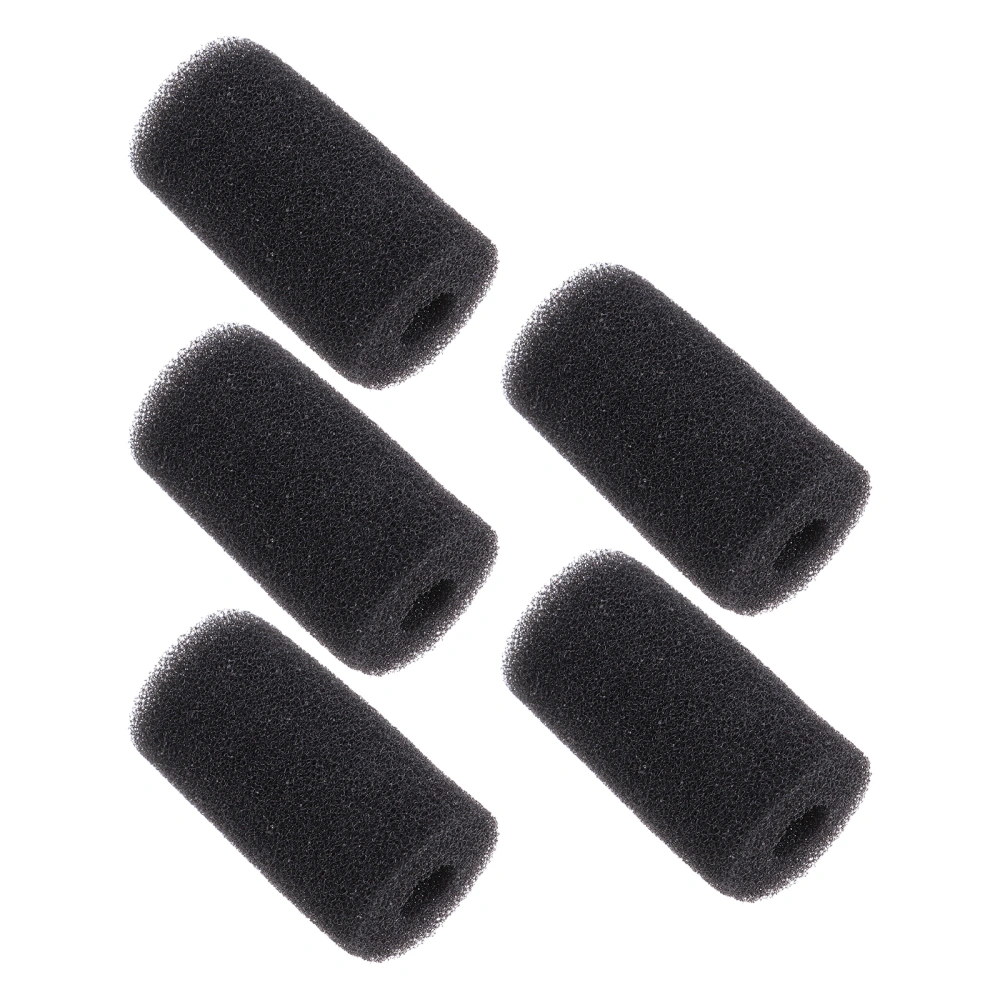 5Pcs Pre Filter Sponges Fish Tank Filter Cover Inlet Sponge Protective Sleeves