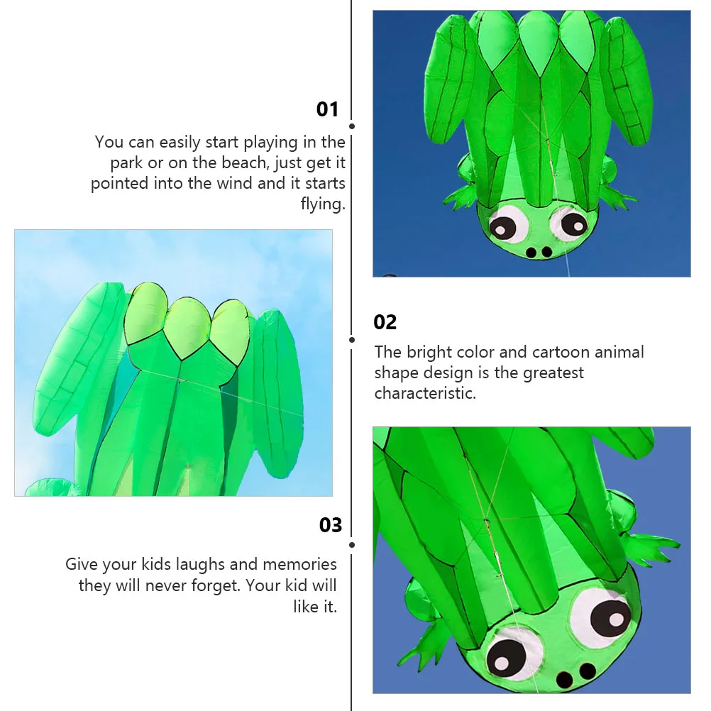 Cartoon Kites Kids Outdoor Game Activities Easy to Fly Beach Animal Kites