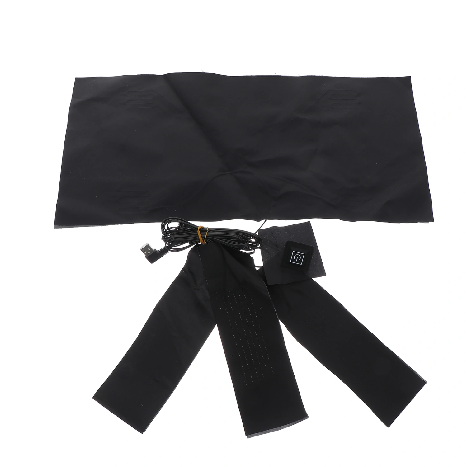 1 Set USB Charging Clothes Heater Pad Winter Clothes Warmer Electric Heated Mat