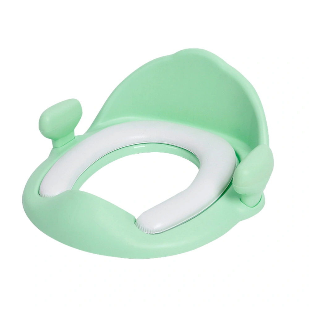 1 Pc Baby Toilet Training Seat Kids Toilet Trainer Ring Secure Non-Slip Surface for Toddler(Suitable for all Toilets, Green)