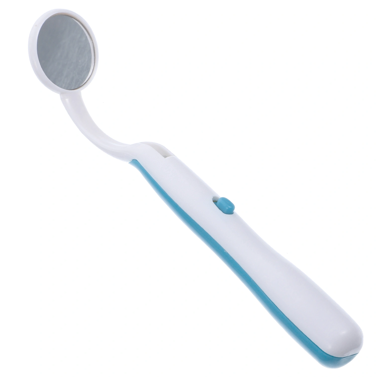 Oral Dental Mirror LED Luminous Antifogging Mouth Mirror Mouth Tooth Inspection Mirror (Blue)
