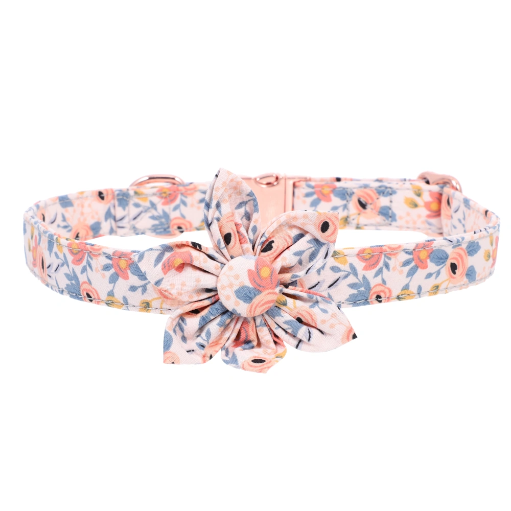 Lovely Dog Collar Girl Puppy Collar Girl Dog Neck Decor Flower Decor Dog Collar