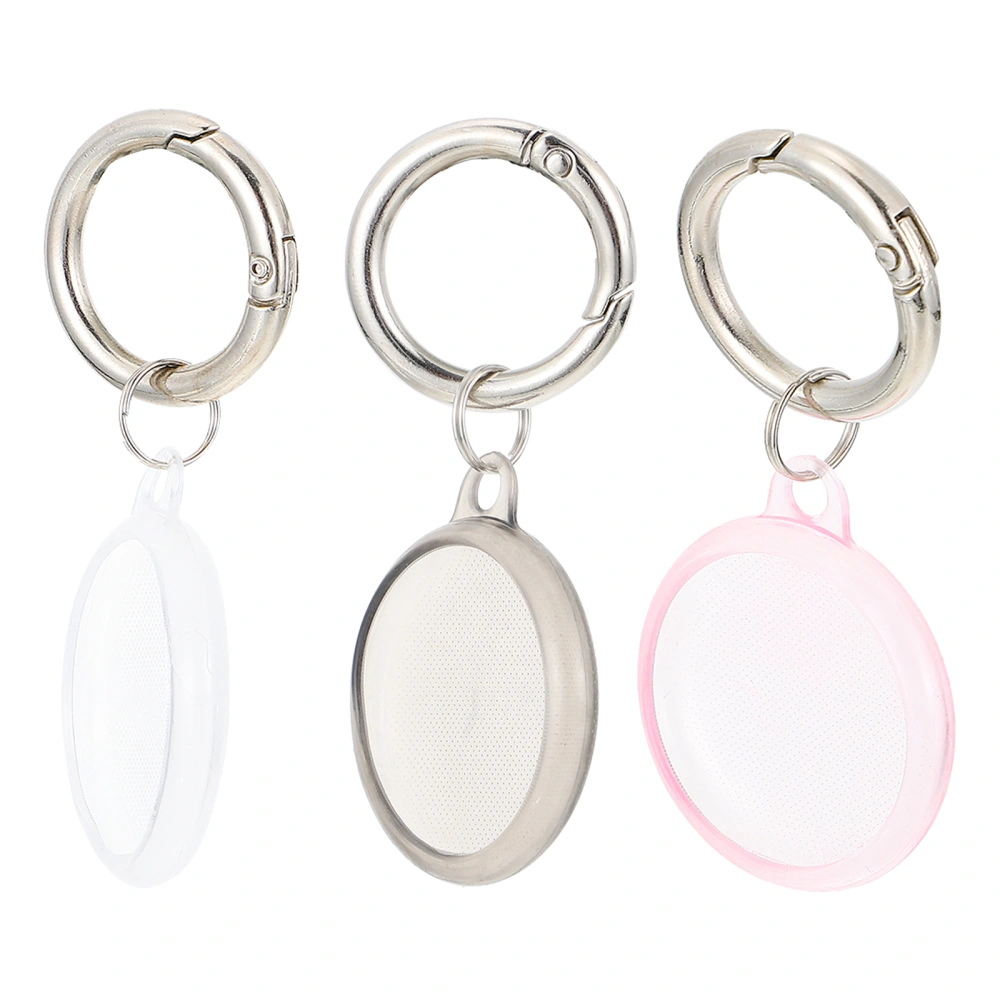 3Pcs Anti-Scratch Protective Cover Key Chain Locator Case Compatible for AirTag