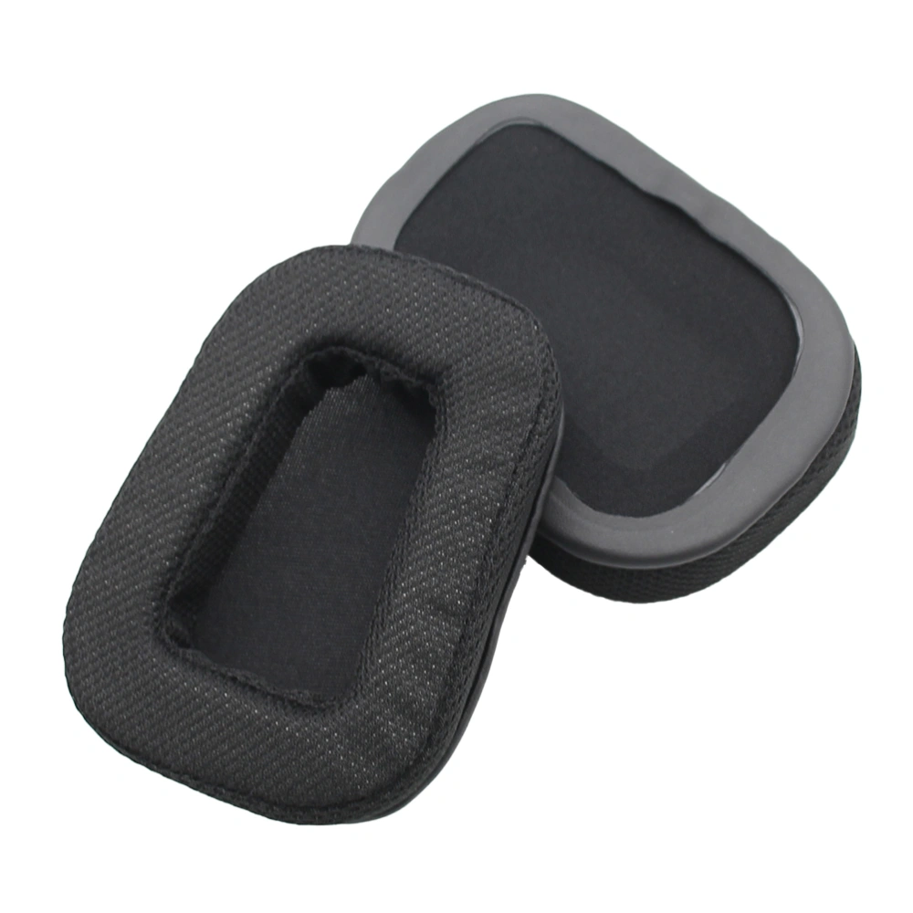 Replacement Earpads Earmuff For G933 G633 Surround Gaming Headphones (Black) - Suede Surface