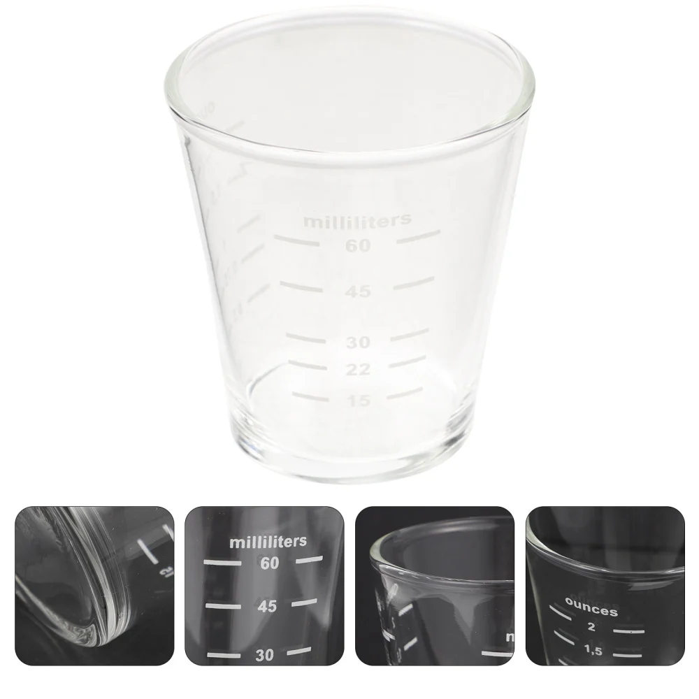 Glass Coffee Cup Premium Coffee Cup Durable Coffee Cup Thicken Latte Cup